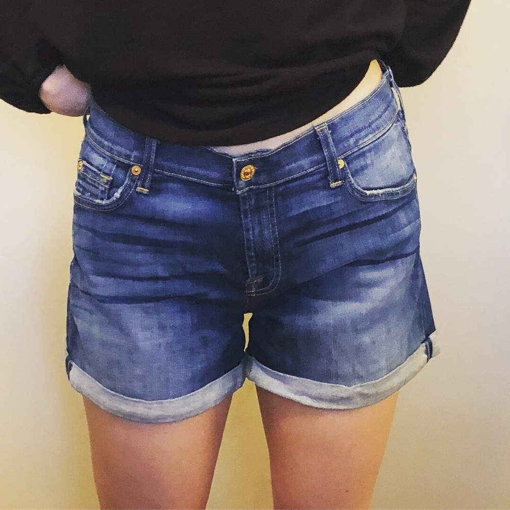 sevens jean shorts